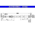 1x Bremsschlauch ATE 24.5169-0590.3 passend für BMW