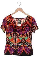 Comma T-Shirt Damen Shirt Kurzärmliges Oberteil Gr. EU 36 Mehrfarbig #5351fgk