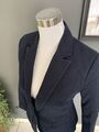 Mango Da. Blazer  Jacke Gr. 38 Blau Tailliert