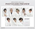 Ateez Makestar 5.0 Under the blanket version photocard pob SET