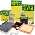 MANN-FILTER INSPEKTIONSPAKET FILTERSATZ A FÜR VW GOLF 5 1K 6 5K AJ 1.4