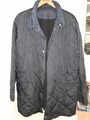 Gesteppte Longjacke von Basler, blauschimmernd, Gr. 44, RV, top