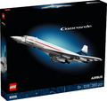 LEGO Icons 10318 Concorde Konstruktionsspielzeug Geschenkidee Flugzeug