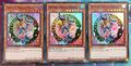 3x Dunkles Magier-Mädchen LDS3-DE082 ULTRA RARE BLAU DEUTSCH PLAYSET NM Yu-Gi-Oh