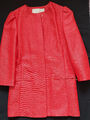 Longblazer-Mantel Zara Basic Damen Gr. S, Farbe rot