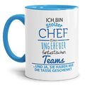 Tasse mit Spruch "Stolzer Chef"- Kaffee | Mug | Cup | Fantastisch | Cool | Team