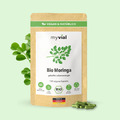 Bio Moringa - 120 Kapseln - Vitamin A, B, C, D, Eisen - zum Abnehmen - Vegan