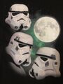 STAR WARS T-Shirt STORMTROOPERS Howling at the Moon XL, neu original lizenziert