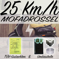 🛵 25 Km/h MOFA DROSSEL ZNEN ZN50QT-A e4*2002/24*1436* elektronisch +TÜV