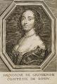 J. MORIN (1590-1650), Honorine de Grimberghe Comtesse de Bossu, Rad. Barock