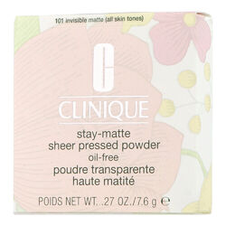 Clinique Stay-Matte Sheer Pressed Powder - 101 Invisible Matte 7,6g