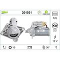 1x Starter VALEO 201031 passend für NISSAN OPEL RENAULT VAUXHALL