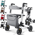 KESSER® Alu Rollator klappbar Leichtgewichtsrollator Laufhilfe Gehhilfe Gehwagen