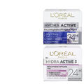 3tlg. Set | Loreal Hydra Active 3 Feuchtigkeitspflege Tag & Nacht + Kosmetikband