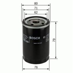 BOSCH 0 451 103 298 Ölfilter für FORD SKODA AUSTIN ROVER MAZDA MG