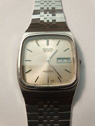 SEIKO MAJESTA 10/1989 Steel Silver Watch Junk 9533-5010 Parts/Repair Uhr