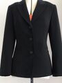  Damen Blazer Klassisch Jacke Jackett Sakko  Businessjackett Gr. 38 Schwarz