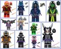 Lego Ninjago Figuren Auswahl aus 70 Stück NEU Minifiguren Ninja City