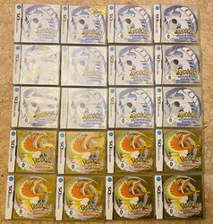 SoulSilver Heartgold Pokémon Nintendo DS Original Neuwertig Blitzversand⚡️