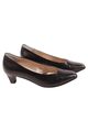 GABOR Damen Pumps Schwarz Leder Gr. 36.5 Elegant Klassisch