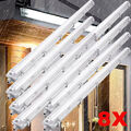 8x SET 150cm LED Feuchtraumleuchte Wannenleuchte IP65 + T8 Bürolampe 1Flammig