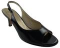 Peter Kaiser Damen Pumps Schwarz Leder Gr.36 (3,5)