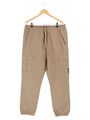 adidas Herren Cargohose 38 W30 beige Baumwolle