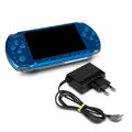 Playstation Portable PSP Konsole 3004 Slim & Lite Blau Vibrant Blue + Kabel #36A