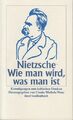 Wie man wird, was man ist : Ermutigungen zum kritischen Denken. Friedrich Nietzs