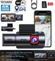 TOGUARD 3 Kanal WIFI GPS 4K Dashcam Nachtsicht Dual Auto Kamera Video Recorder