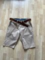 Tom Tailor Herren JOSH REGULAR SLIM CHINO SHORTS MIT GÜRTEL  Größe 31