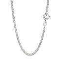 Collier 1,9mm breite Zopfkette 925 Silber Halskette designer Silberkette Damen