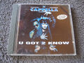 Musik CD Cappella - U Got 2 Know ++ CD Album 1994 ** Euro ++ Dance Disco Zyx