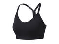 CRIVIT Damen Sportbustier, Light Level,  herausnehmbare Pads, schwarz - B-Ware