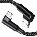 Micro USB Schnell Ladekabel Nylon USB Micro Datenkabel für Samsung Huawei LG PS4