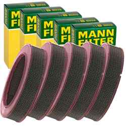 5x MANN-FILTER C 36 157 LUFTFILTER 5-STÜCK!