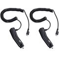 Samsung KFZ-Ladekabel 12/24V auf micro-USB Auto Adapter Car Charger Schwarz [2x]