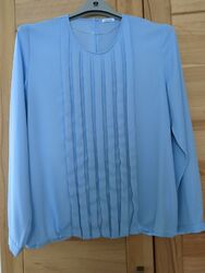 Seidensticker Damen Bluse Gr. 40 blau