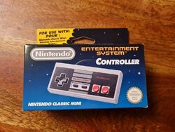 NES Nintendo Classic Mini Controller für Spielekonsole NEU in OVP CIB Super MINT