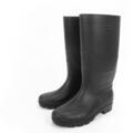 Gummistiefel Regenstiefel | Anglerstiefel Arbeitsstiefel | Schwarz PVC - Unisex