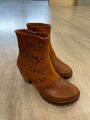 The art Company Stiefelette braun mit Aufdruck Gr. 37