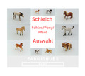 Schleich Fohlen Pony Pferde Auswahl- Horse Club - gebraucht - Pony -Bauernhof