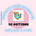 50X INSTANT LUCK IV POTIONS I Pets Go! I Roblox I CHEAP I SAME DAY DELIVERY