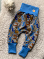 ♥ Warme Pumphose Baggy Pants (Alpenfleece) ♥ Gr. 74/80 NEU Handmade *Saurier*