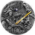The Witcher The Last Wish  2 Oz Silbermünze 5$  Niue 2019  Silver Coin