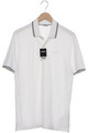 Bugatti Poloshirt Herren Polohemd Shirt Polokragen Gr. M Baumwolle Weiß #hdt0e0l