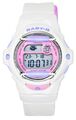 Casio Baby-G Basic Digital Stoßfest Weiß Harzarmband BG-169PB-7 200M Damenuhr