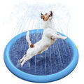 Neu Splash Pad Sprinkler Wasser-Spielmatte Kinder Matte Garten Hund Spielzeug