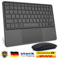 QWERTZ Bluetooth Touchpad Tastatur Für Lenovo Tab M10 HD FHD Plus P10 P11 PRO DE