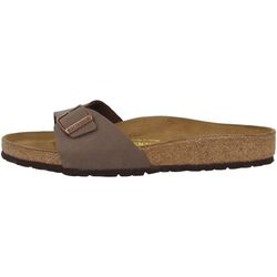 Birkenstock Madrid Birko-Flor Nubuk normal Unisex Hausschuhe Sandaletten Mules